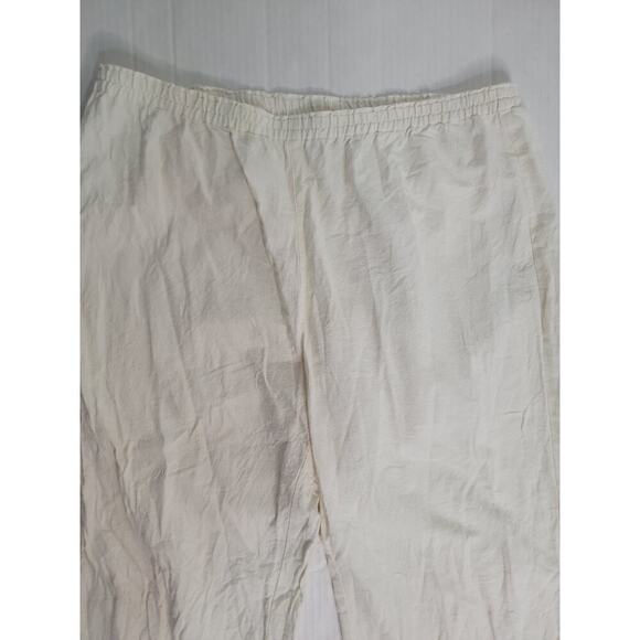 Soft Surroundings Pants Womens PXL Wide Leg Gauze Pull On Lagenlook - Picture 3 of 9